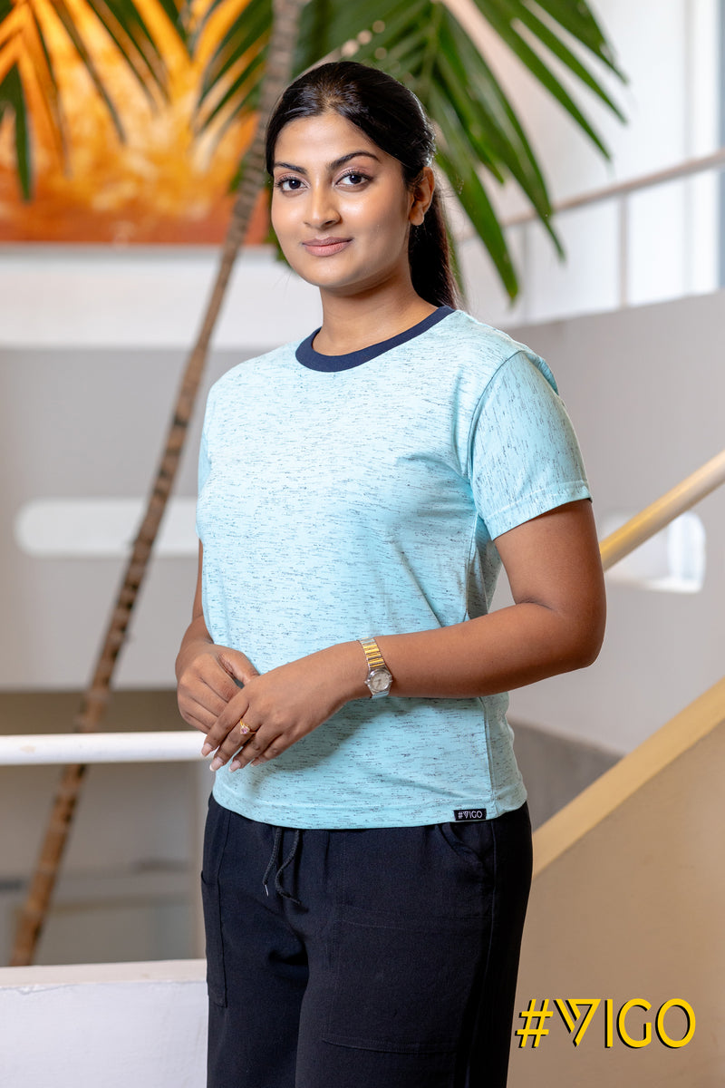 Sky Blue Short Sleeve T-shirt