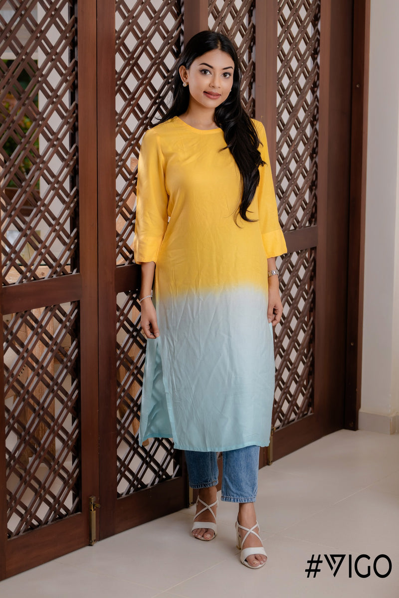 ROYAL GARDEN KURTHA